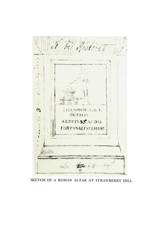 Image 4 - sketch altar Vespasian